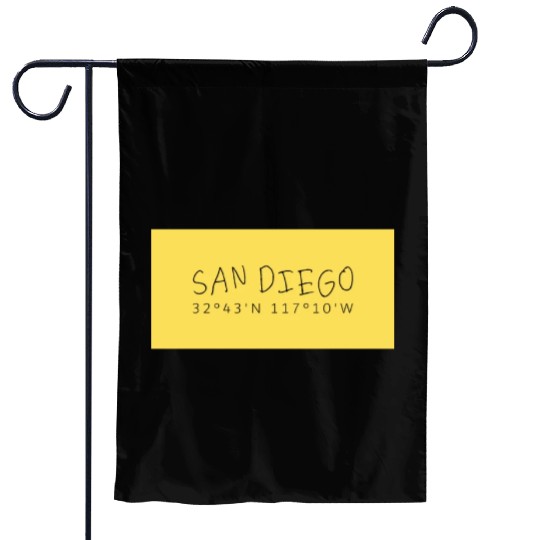 San Diego Coordinate's design Garden Flags