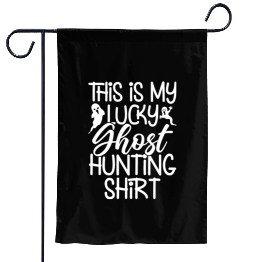 Ghost Hunters, Ghosts, Ghost, Ghost hunting Garden Flags