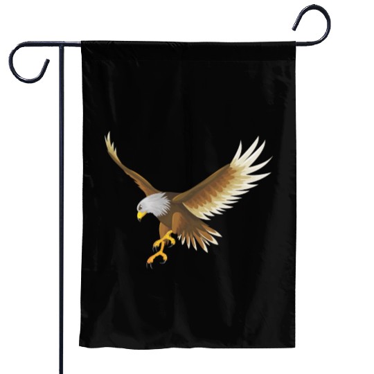 Eagle flying Garden Flags