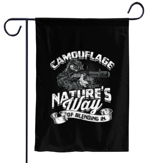 Camouflage: Nature's Way of Blending In - Hunting Garden Flags