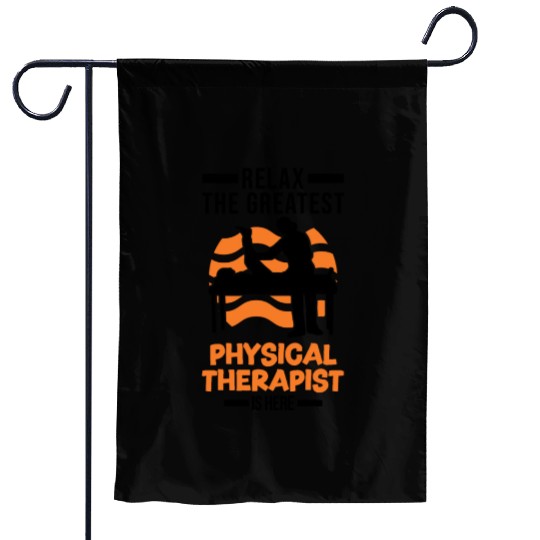 Greatest Physical Therapist Physio Physiotherapist Garden Flags