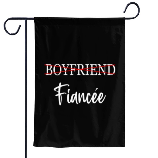 Couple Engagement Engaged Men Funny Fiancee Garden Flags