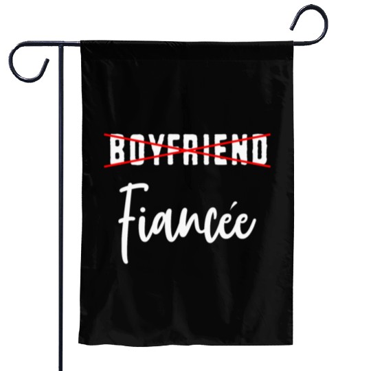 Couple Engagement Engaged Men Funny Fiancee Garden Flags