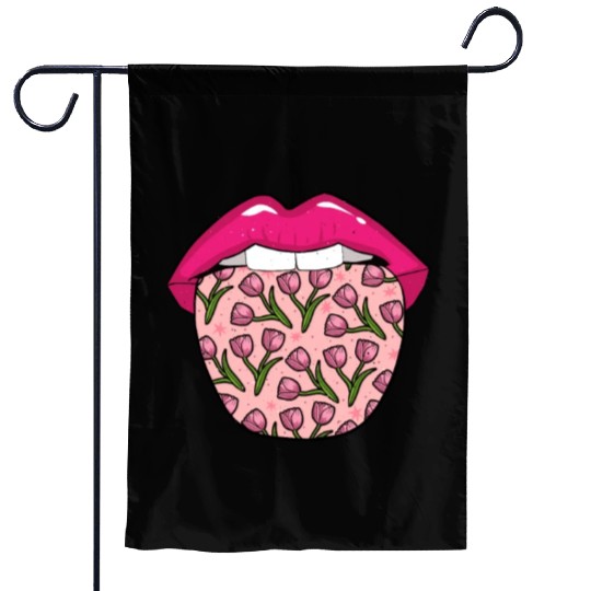 Tulip Gardening Tongue Garden Flags