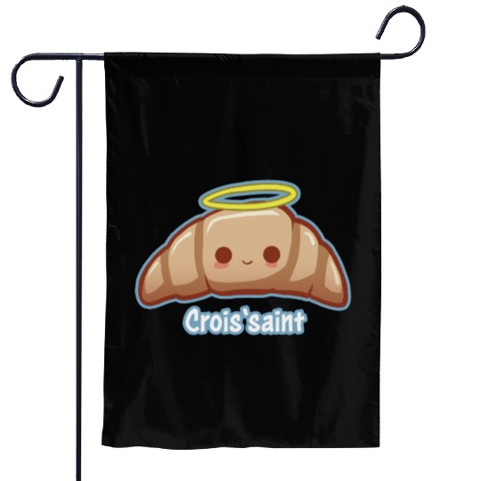 Croissaint - innocent croissant Garden Flags