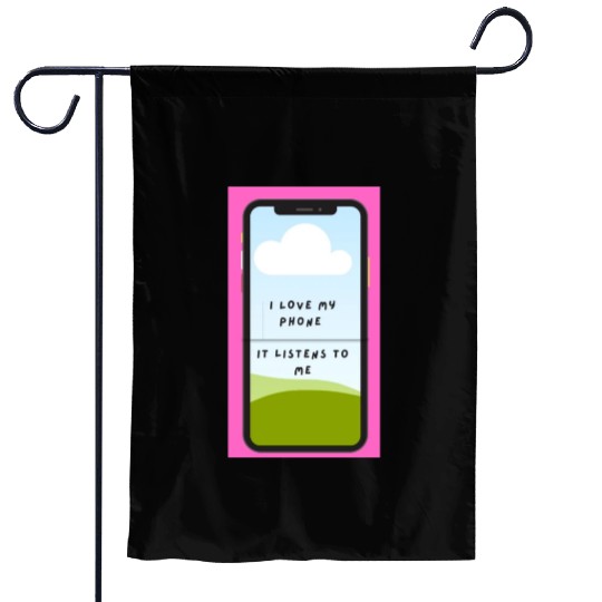 LovephoneListens Garden Flags