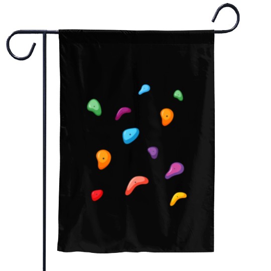 Bouldering Rock Climbing Lover Climber Outdoor Spo Garden Flags