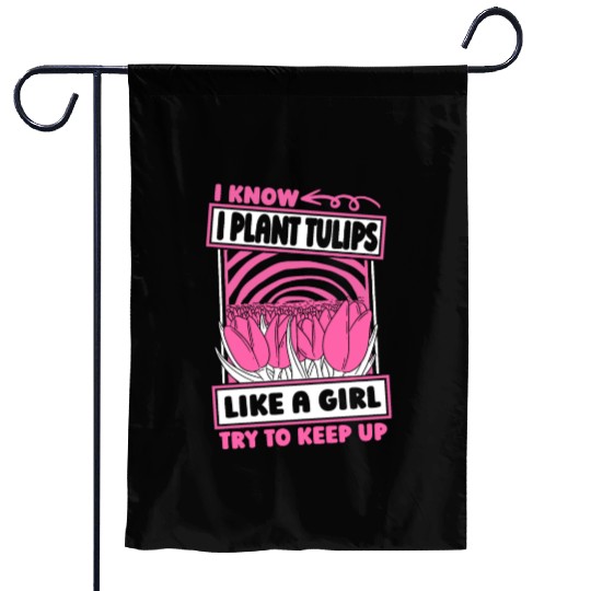 Tulip Gardening Garden Flags