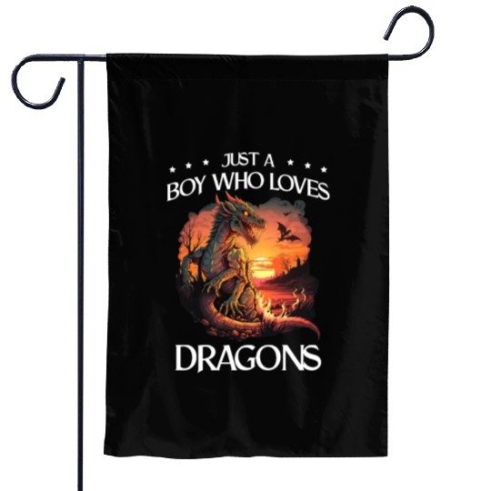 Mythical Creature Dragons Gift Men Dragon for a Garden Flags