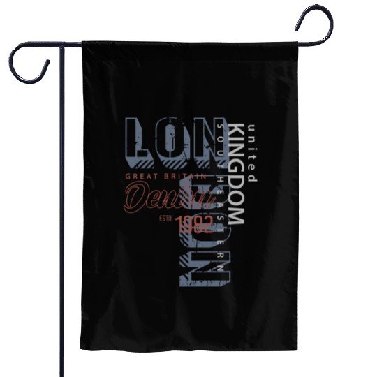 The London Look Garden Flags