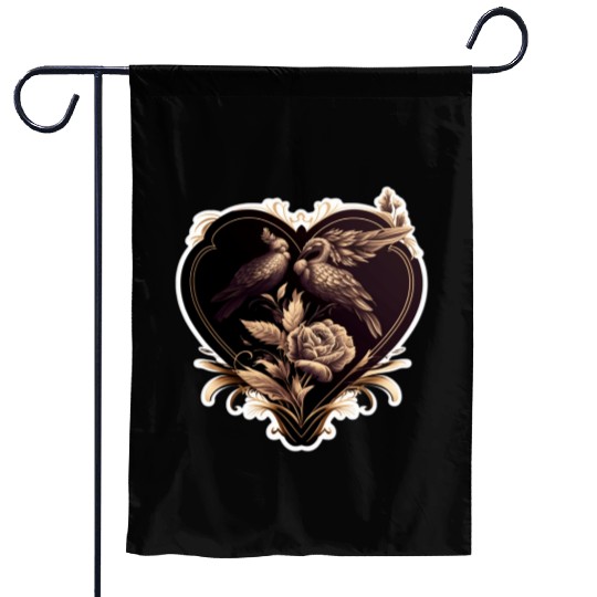 Love in Style: A Valentine's Day Design Collection Garden Flags