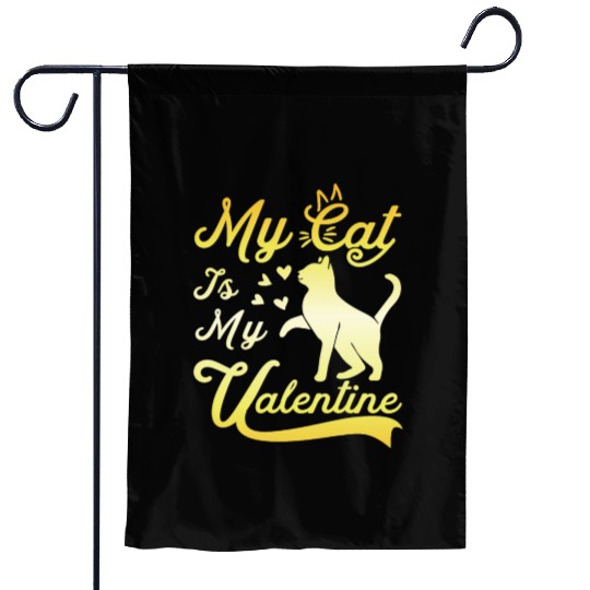 Cat Valentine Humor Kitties Lover Garden Flags