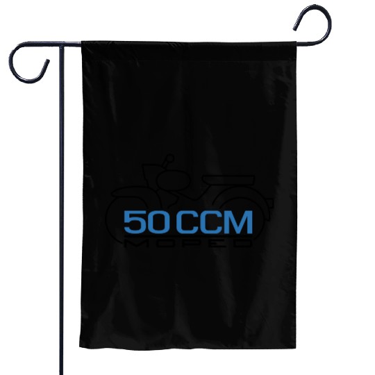 50ccm Motorcycle Moped Star Emblem Garden Flags