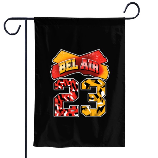 Fresh Air Number 23 Citrus 7s Matching Garden Flags