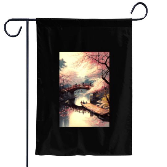 Cherry Blossom Season in Tokyo: A Visual Delight Garden Flags