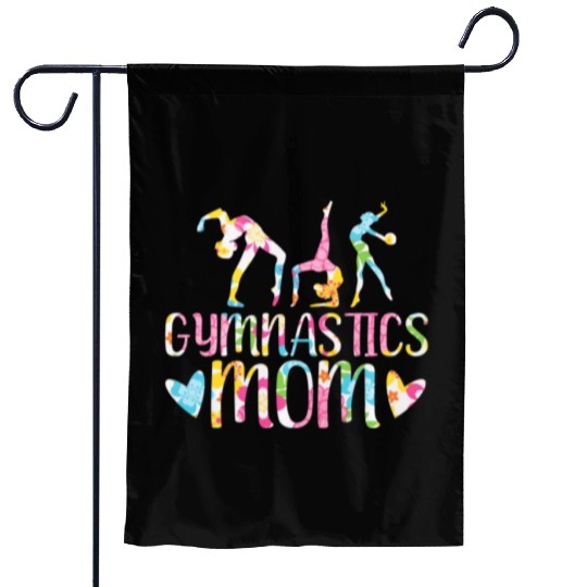 Gymnastics Mom Gymnast I Love Gymnastics Garden Flags