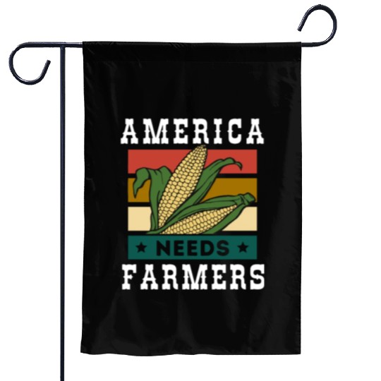 America Needs Farmers Garden Flags