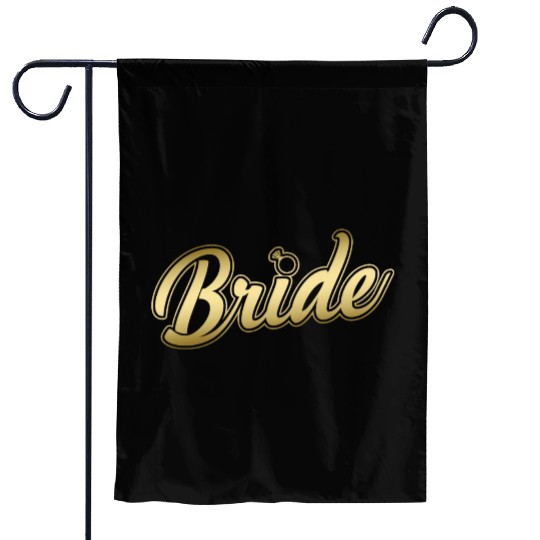 Classy Mood Bride Bachelorette Party Bridal Garden Flags