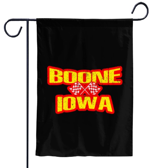 Boone Iowa IA Midwest Hobby Stock Modified Race Ca Garden Flags