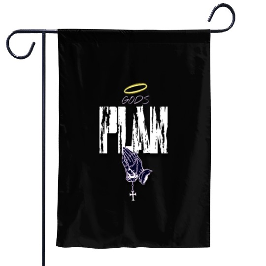 Gods Plan Garden Flags