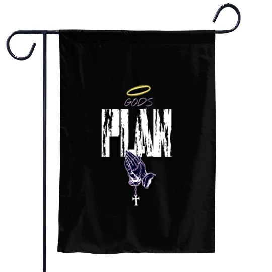 Gods Plan Garden Flags