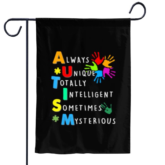 Kindness Always Unique Totally Autism Awareness Ha Garden Flags