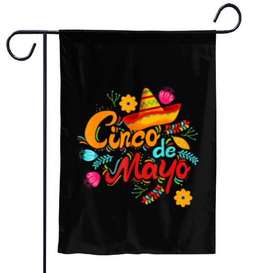 Cinco De Mayo Fiesta Surprise Camisa 5 De Mayo Viv Garden Flags