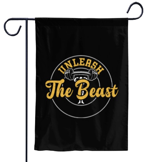 Unleash The Beast - Gym Garden Flags