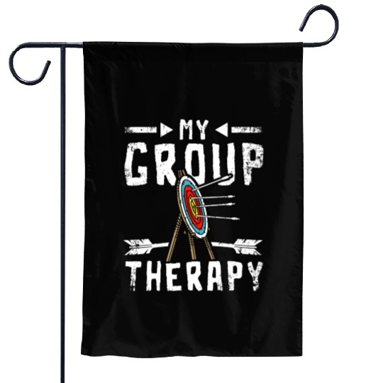 My group therapy Archery Garden Flags