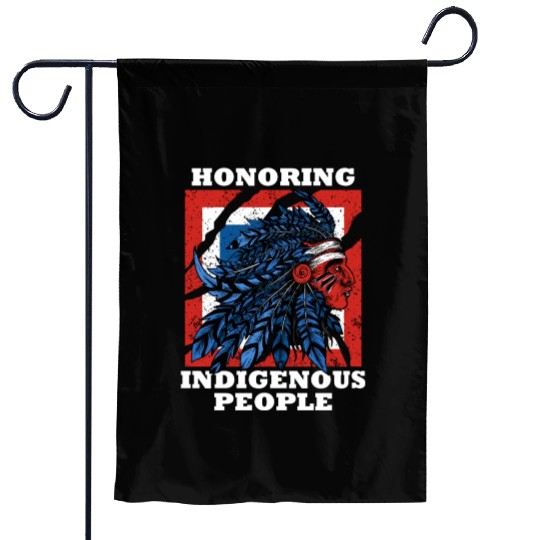 Honoring Indigenous People Heritage Native America Garden Flags