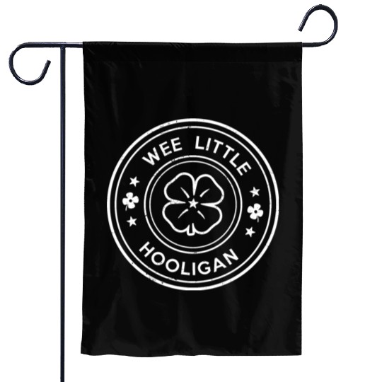 Wee Little Hooligan Garden Flags