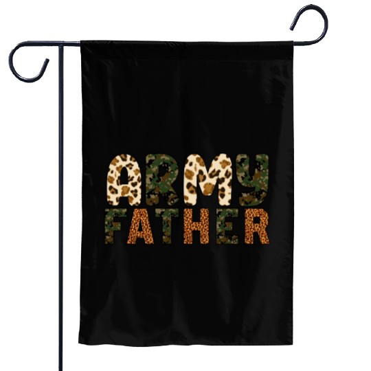 Army Father Sublimation Garden Flags