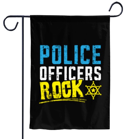 Military Police Officer Cop Law Enforcement Garden Flags