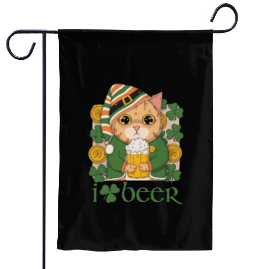 I Love Beer Garden Flags