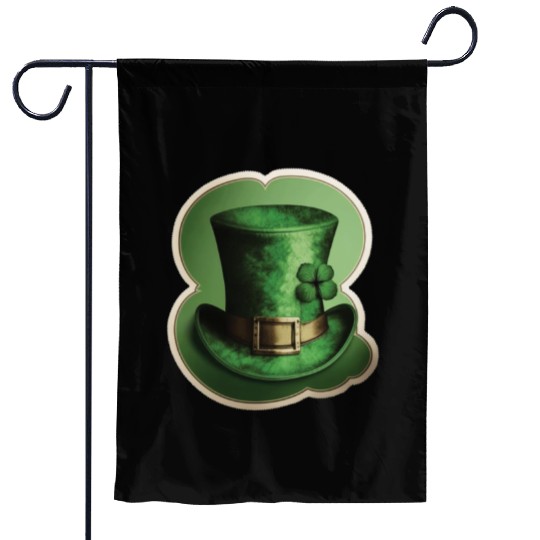St Patrick's Day Novelty Irish Fancy Dress Leprech Garden Flags