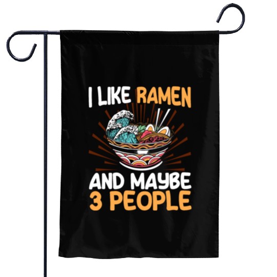 Ramen Noodle Soup Japanese Kawaii Gift Ramen Garden Flags