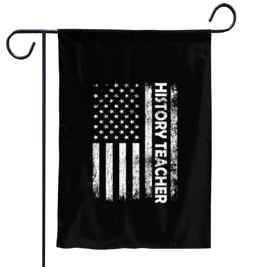 History Teacher School Teaching Student Garden Flags