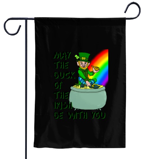 Luck of the Irish Garden Flags