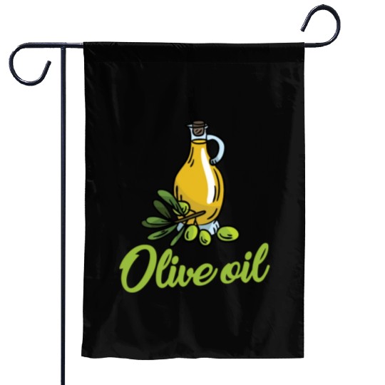 Olive Oil Garden Flags