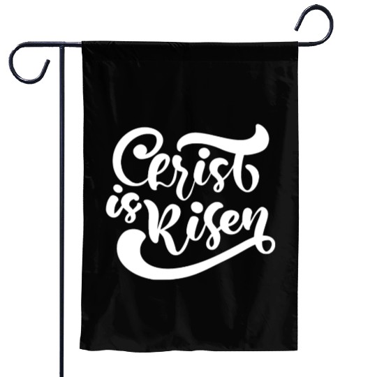 He Is Risen Religious Easter Garden Flags