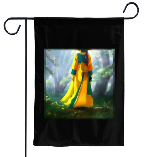ukranien colors clothes Garden Flags