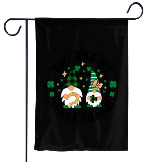 St. Patrick's Day Gnomes Saint Patricks Day Outfit Garden Flags