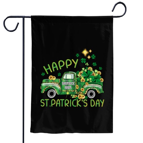 Happy Day Patricks Farm Garden Flags