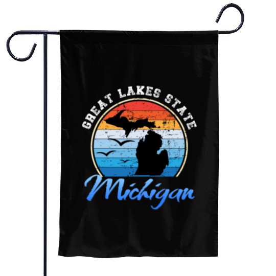 Michigan The Great Lakes State Garden Flags