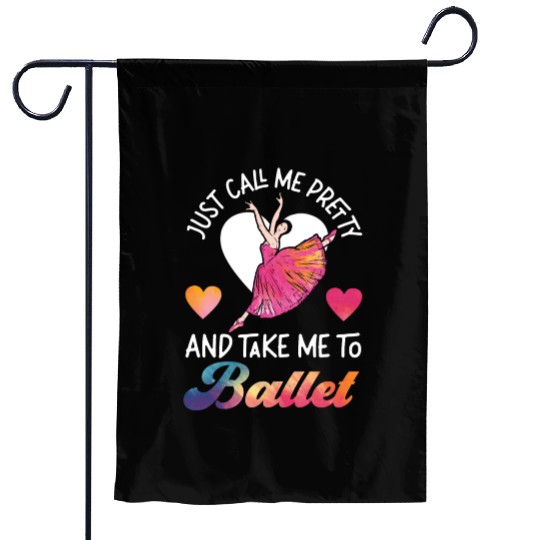 Ballet Dancer Dance Girl Ballerina Garden Flags