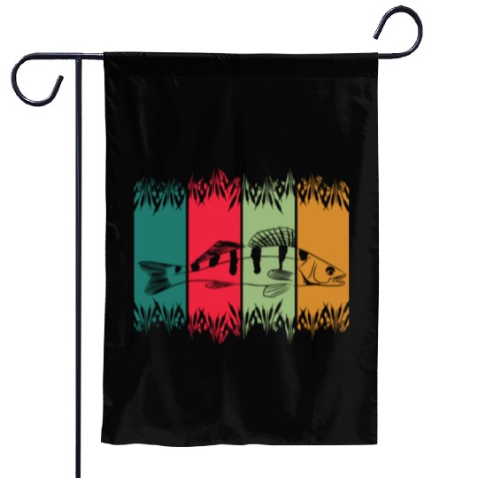 Walleye - walleye fishing Garden Flags