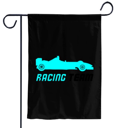 Racing Team Garden Flags