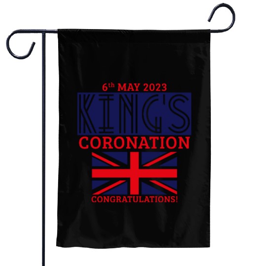 King’s Coronation, 6th May 2023 Congratulations, N Garden Flags