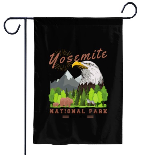 Yosemite National Park Garden Flags