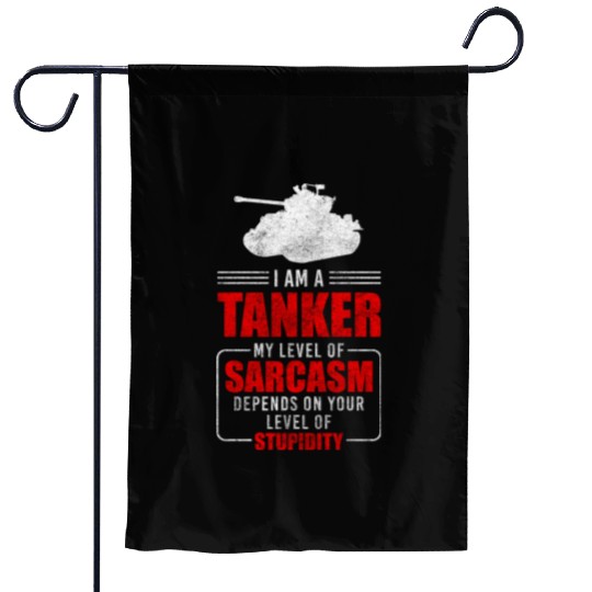 Military Combat Combat Vehicle Power Garden Flags
